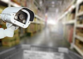 CCTV systems Widnes security in shopping mall supermarket